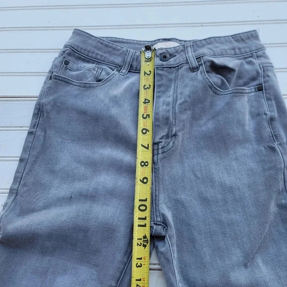 Forever 21 Gray Denim Stretch  Skinny Jeans Women’s  28x27 High-Rise Sz 28 - Picture 2 of 9